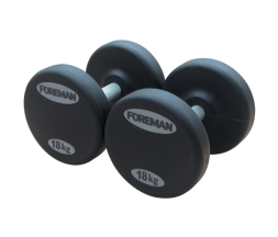 Гантели фиксированные обрезиненные FOREMAN FM/ARD-60KG, фото 2