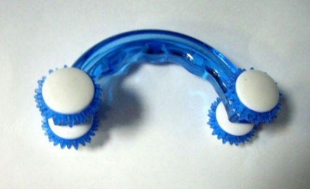 Массажер 4 ролика (пластиковая дуга), фото 1