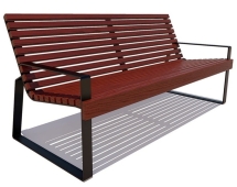 Парковая скамейка Белгород, Лиственница 0,6 м Парковая скамейка Белгород, Лиственница 0,6 м