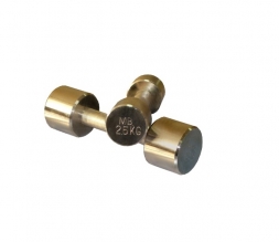 Гантель Barbell 2,5 кг неразборная фитнесс хром, фото 1 Гантель Barbell 2,5 кг неразборная фитнесс хром, фото 1