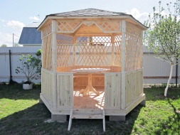 Шестигранная беседка ПРОСТОР, фото 8 Шестигранная беседка ПРОСТОР, фото 8