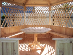 Шестигранная беседка ПРОСТОР, фото 9 Шестигранная беседка ПРОСТОР, фото 9