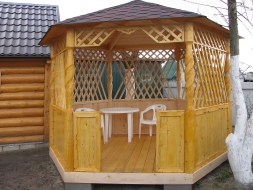 Шестигранная беседка ПРОСТОР, фото 6 Шестигранная беседка ПРОСТОР, фото 6