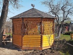 Шестигранная беседка ПРОСТОР, фото 4 Шестигранная беседка ПРОСТОР, фото 4