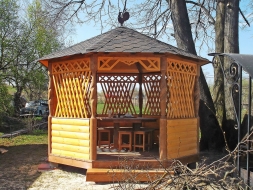 Шестигранная беседка ПРОСТОР, фото 3 Шестигранная беседка ПРОСТОР, фото 3
