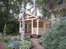 Квадратная беседка Еловая Квадратная беседка Еловая