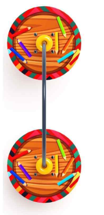 Счеты со столиком (карандаши) - Игровая панель - МФ 22.01.06-01.И1, фото 2