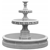 Фонтан маленький в колониальном стиле с дном артикул S207026 Фонтан маленький в колониальном стиле с дном артикул S207026