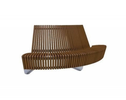 Скамейка стальная вокруг дерева TORUDA 061, фото 1