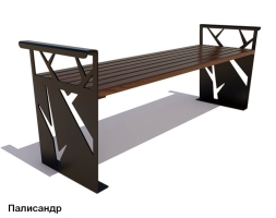 Скамейка уличная Березка, Лиственница 1,2 м, фото 5 Скамейка уличная Березка, Лиственница 1,2 м, фото 5