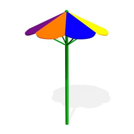 Грибок — крыша ЗНП 021 для песочницы Ромашка для детской площадки, фото 1