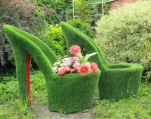 Топиари вазон Туфелька принцессы - газон Eco Топиари вазон Туфелька принцессы - газон Eco