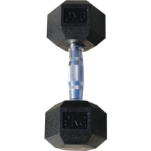 Гантель гексагональная обрезиненная ZSO, 9 кг Гантель гексагональная обрезиненная ZSO, 9 кг