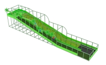 Тюбинговая горка "Тропический рейс"