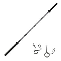 Гриф олимпийский BRONZE GYM прямой камуфляж 20 кг MBH: 320 кг с замками