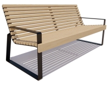 Парковая скамейка Белгород, Лиственница 1,2 м Парковая скамейка Белгород, Лиственница 1,2 м