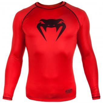 Рашгард Venum Contender 3.0 Red/Black L/S, фото 1