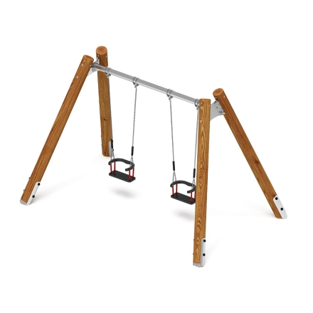 Качели (Лиственница темный ) ИО 12.Р.01.01.01-Л.И1.01, фото 1
