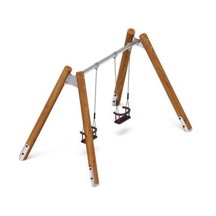 Качели (Лиственница темный ) ИО 12.Р.01.01.01-Л.И1.01, фото 3