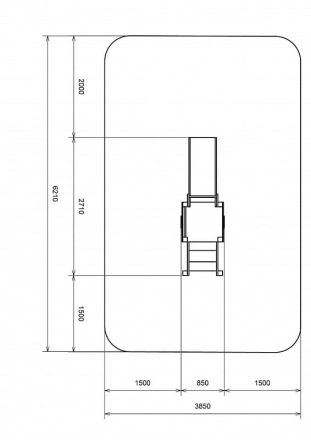 Горка Малыш - ИО 41.01.01 - H=750, фото 6