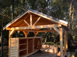 Квадратная беседка ПРИВАЛ Квадратная беседка ПРИВАЛ