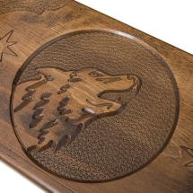 Нарды резные "Волк", Ustyan