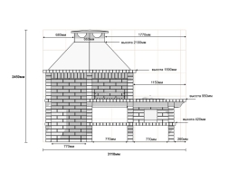 Печь Аристократ 824 Прямоугольный кирпич красный с коричневым, фото 7