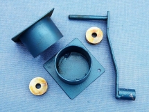 Стойки волейбольные телескопические "эконом", пара Стойки волейбольные телескопические "эконом", пара