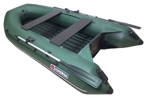 Лодка ПВХ Юкона (YUKONA) 300 НДНД надувная под мотор Серый