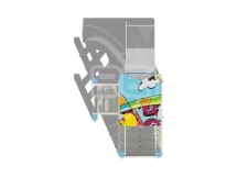 Локомотив с горкой, паттерн "Фэнтази" МД035.00.01.02.17 Локомотив с горкой, паттерн "Фэнтази" МД035.00.01.02.17