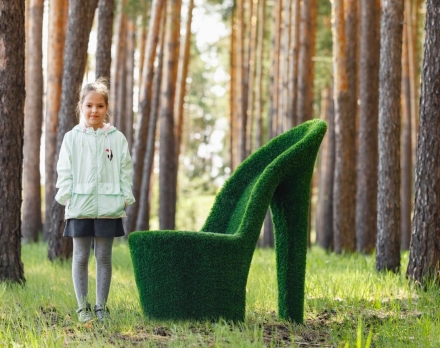 Топиари вазон Туфелька - газон Eco, фото 4