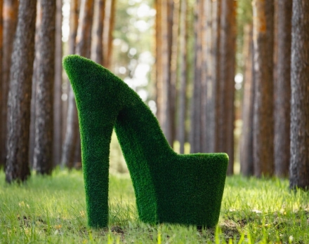 Топиари вазон Туфелька - газон Eco, фото 2