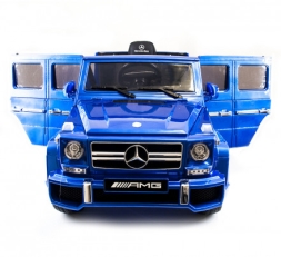 Детский электромобиль Mercedes Benz G63 LUXURY 2.4G - Blue - HL168-LUX, фото 4 Детский электромобиль Mercedes Benz G63 LUXURY 2.4G - Blue - HL168-LUX, фото 4