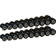 Гантельный ряд PROFI-FIT PROFESSIONAL 2,5 кг - 25 кг (10 пар), шаг 2,5 кг Гантельный ряд PROFI-FIT PROFESSIONAL 2,5 кг - 25 кг (10 пар), шаг 2,5 кг