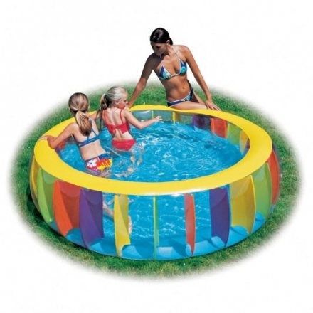 Bestway 51038 Бассейн радуга 183*61см Multi-Colored Pool, фото 1