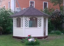 Шестигранная беседка РЫБКА Шестигранная беседка РЫБКА