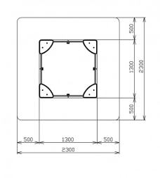 Песочница мини (Ракушки) - ИО 5.01.01-01, фото 4