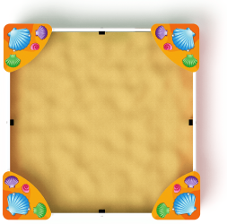 Песочница мини (Ракушки) - ИО 5.01.01-01, фото 3