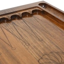 Нарды резные "Шестигранный Узор", Haleyan