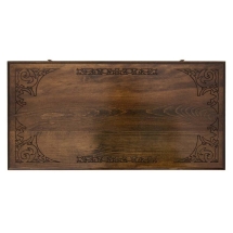 Нарды резные "Гладкие", Ustyan