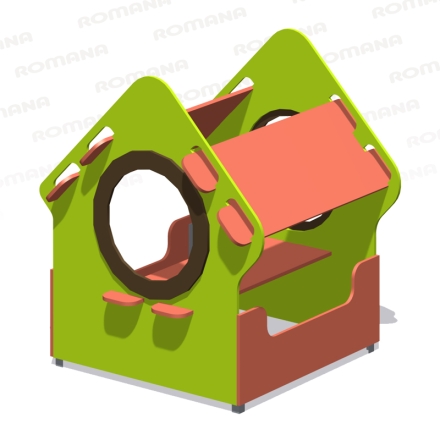 Игровой домик Romana 115.40.00_30.01 для детских площадок, фото 1