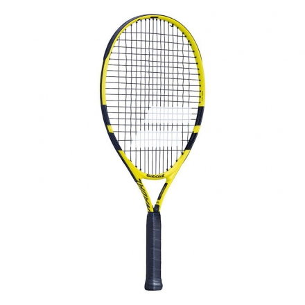 Ракетка б/т дет. BABOLAT Nadal 26 Gr0, арт.140250, для 9-10 лет, алюминий, со струнами,черно-желт, фото 1