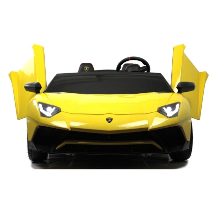 Электромобиль Lamborghini Aventador 24V A8803 желтый, фото 2
