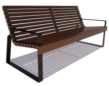 Парковая скамейка Белгород, Лиственница 1,8 м Парковая скамейка Белгород, Лиственница 1,8 м