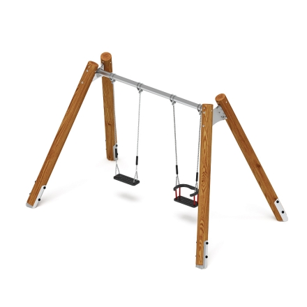 Качели (Лиственница темный) ИО 12.Р.01.03.01-Л.И1.01, фото 1