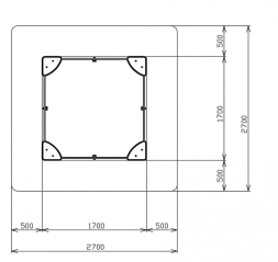 Песочница средняя (Ракушки) - ИО 5.01.02-01, фото 4