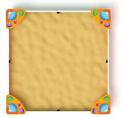 Песочница средняя (Ракушки) - ИО 5.01.02-01, фото 3