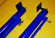 Стойки волейбольные пристенные,  пара Стойки волейбольные пристенные,  пара