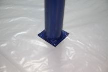 Стойки волейбольные пристенные,  пара Стойки волейбольные пристенные,  пара