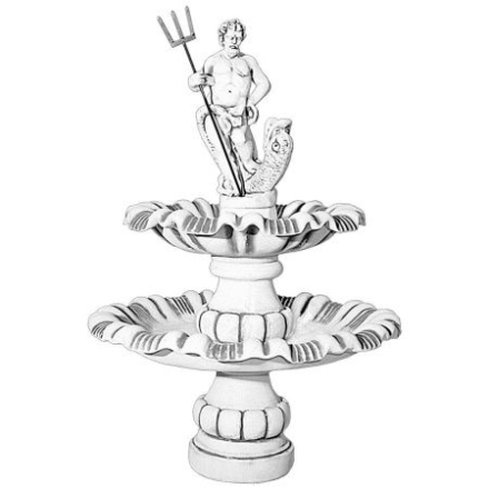 Фонтан "Нептун" 2 чаши артикул 785, фото 1